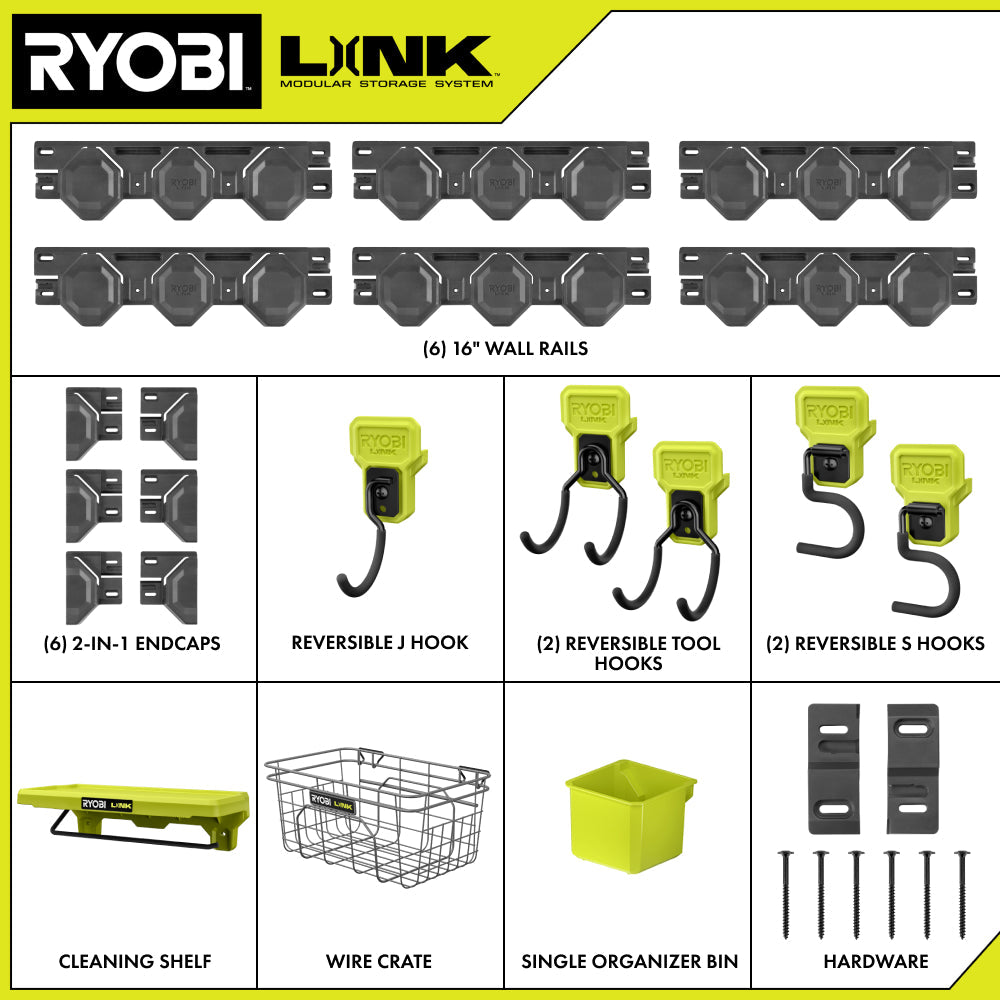 20 PC. Wall Storage Kit