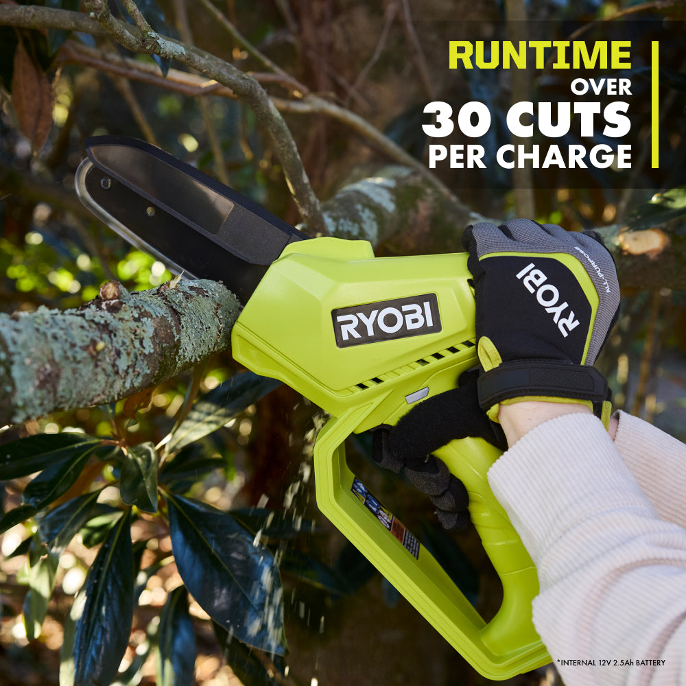 12V 6" Pruning Chainsaw