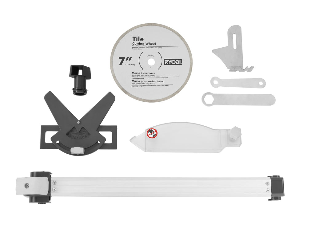 4.8 Amp 7" Diamond Blade Corded Wet Tabletop Tile Saw