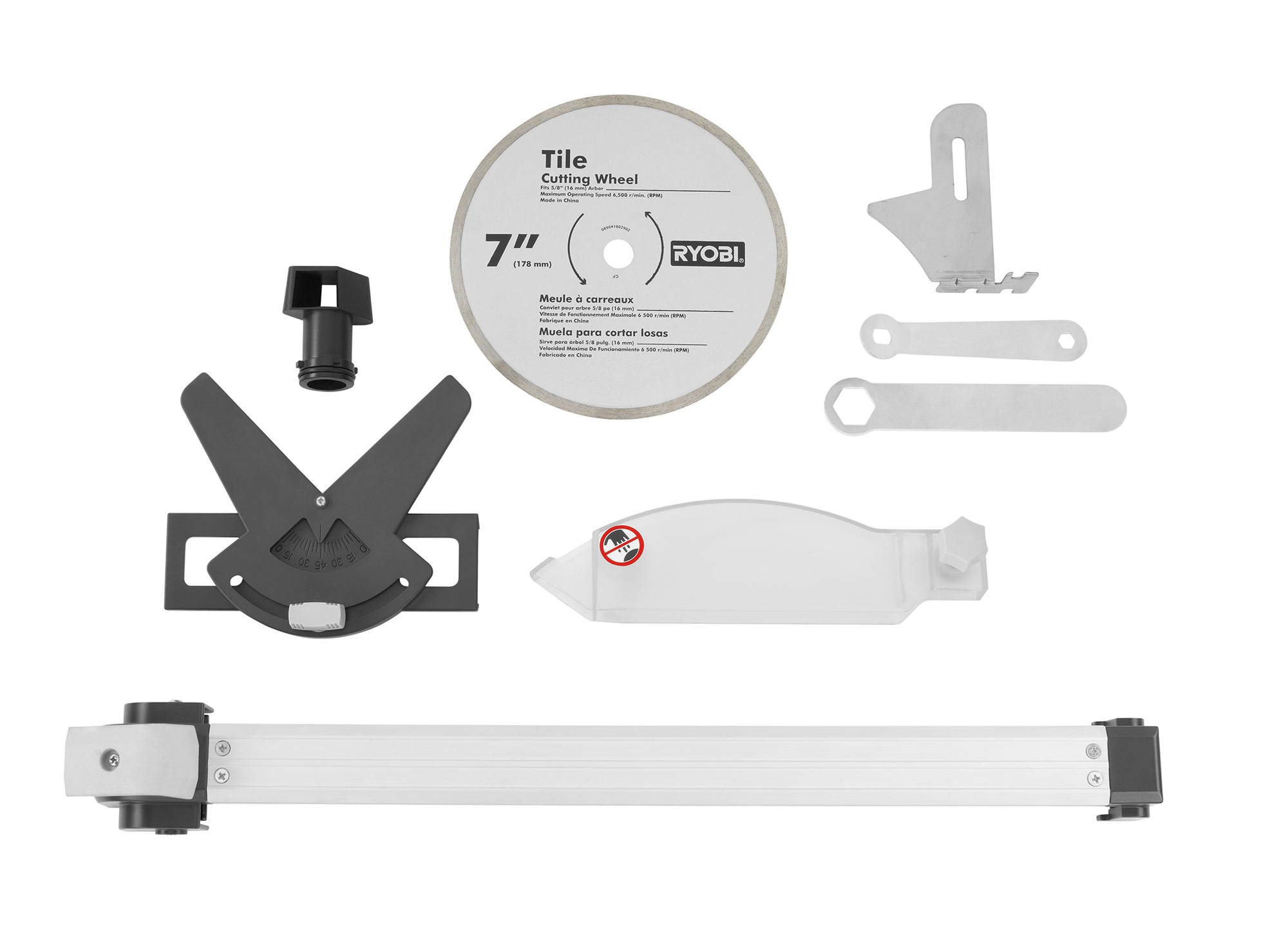 4.8 Amp 7" Diamond Blade Corded Wet Tabletop Tile Saw