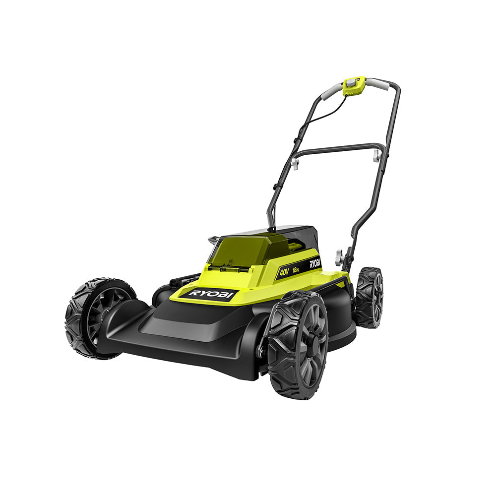 40V 2-IN-1 18" Push Lawn Mower Kit