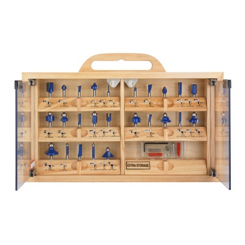 25 PC. Carbide Master Router Kit