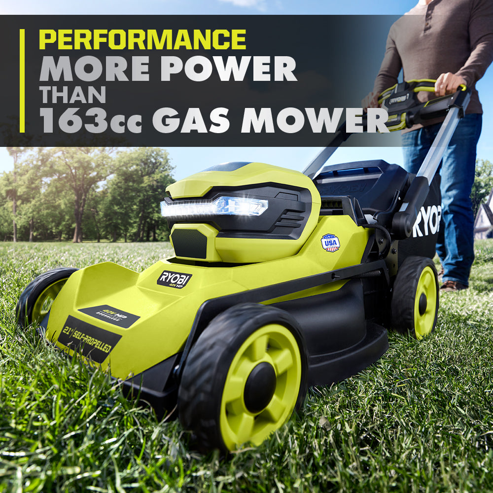 40V HP Brushless 21" Self-Propelled Mower Kit
