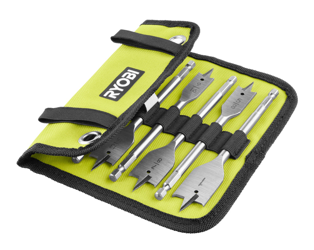 10 PC. Wood Spade Bit Set