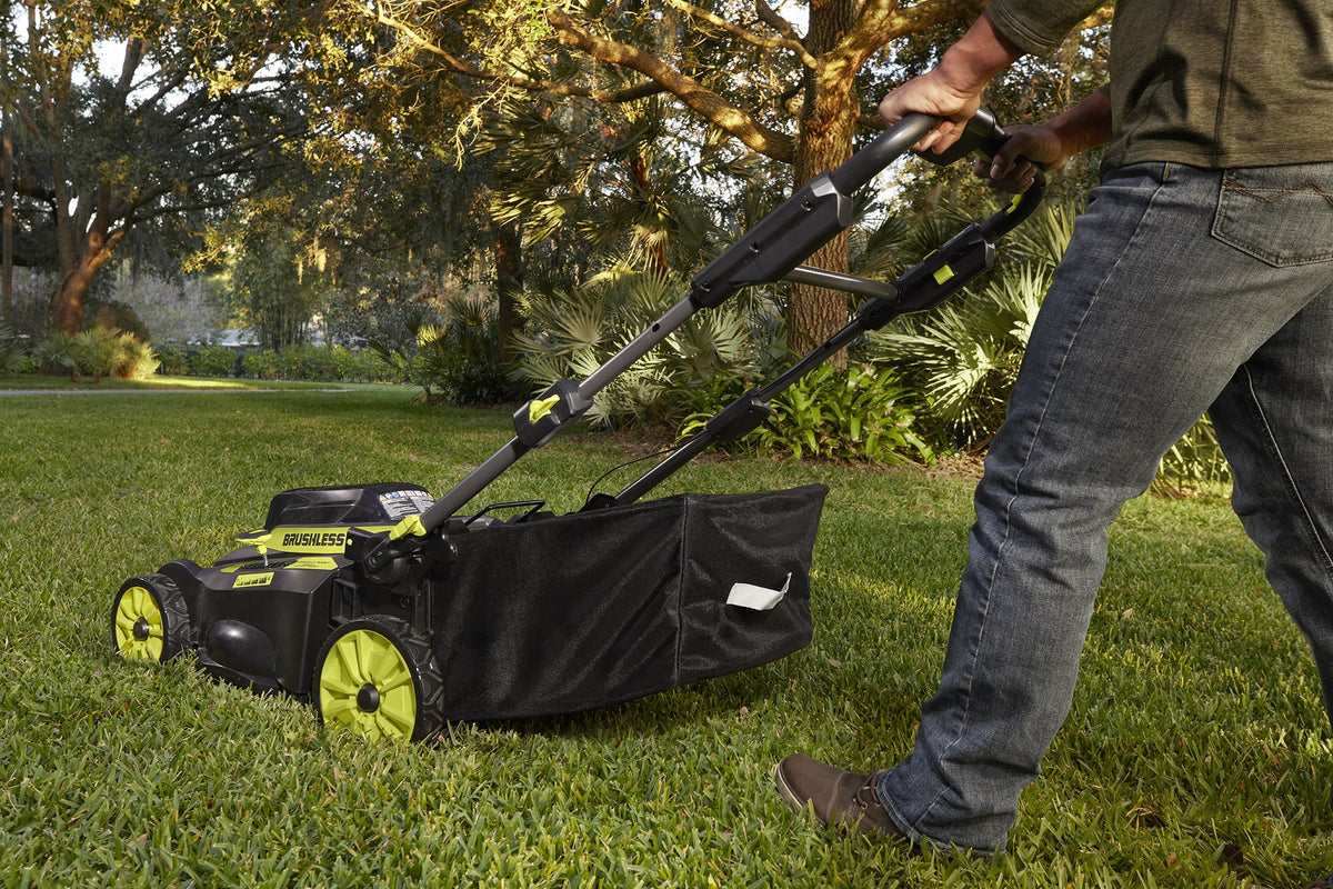 40V 20" BRUSHLESS SMART TREK Self-Propelled Mower WITH 6AH BATTERY & CHARGER