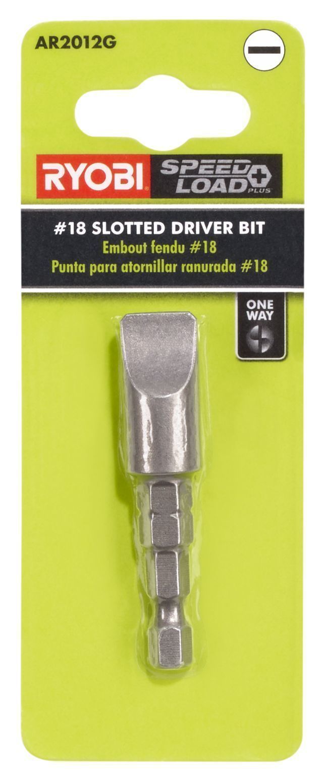 SpeedLoad+ #18 x 2-1/2" Flat Driver Bit