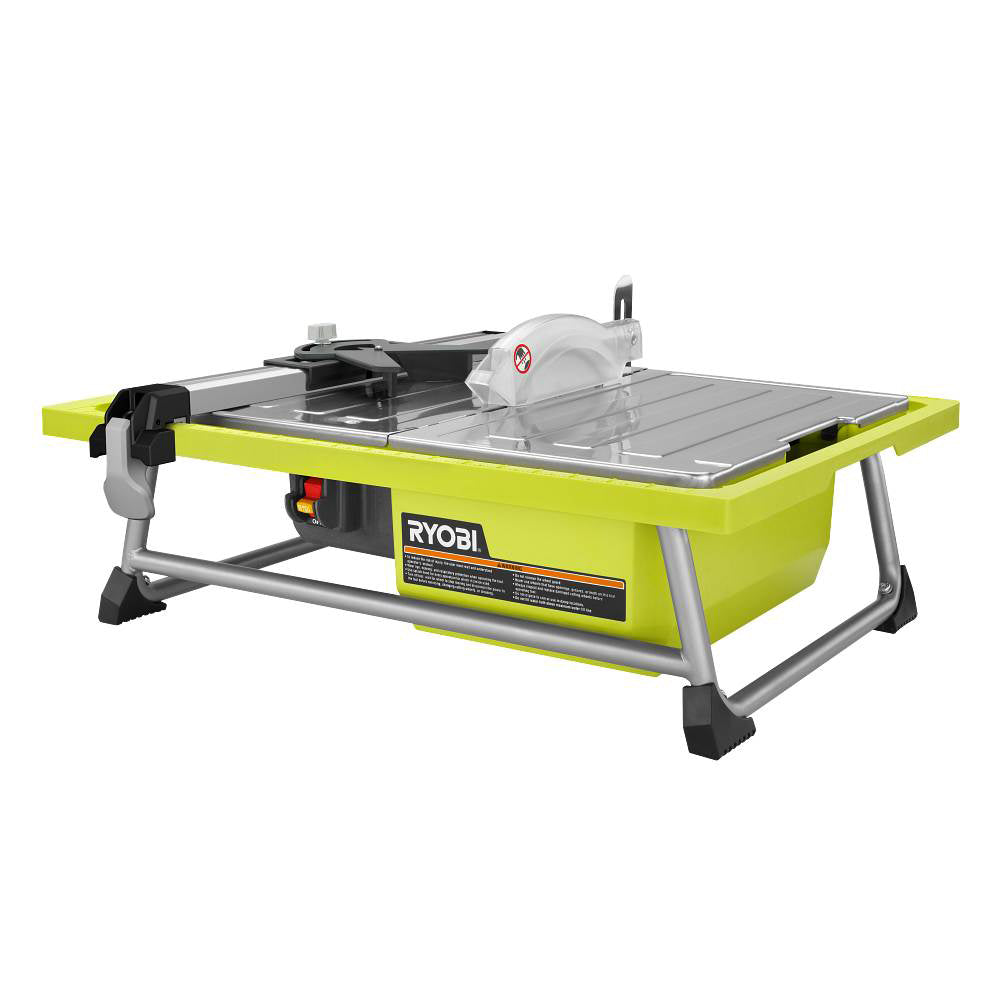 4.8 Amp 7" Diamond Blade Corded Wet Tabletop Tile Saw