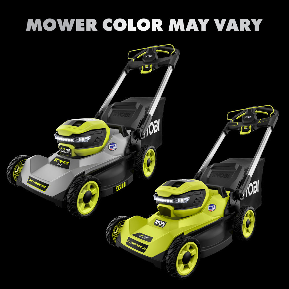 40V HP Brushless 21" Self-Propelled Mower Kit