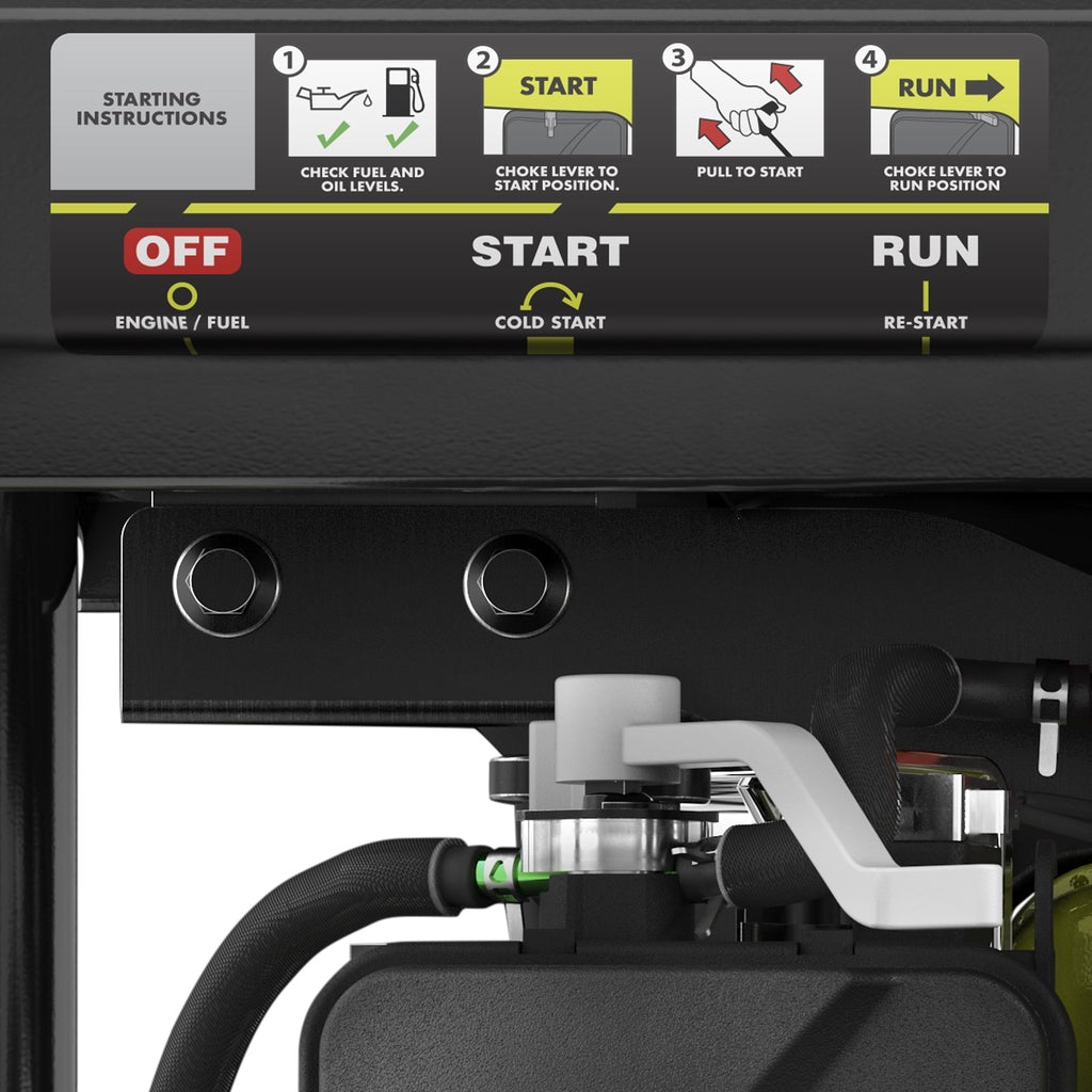 4000-Watt Inverter Generator with CO DETECT