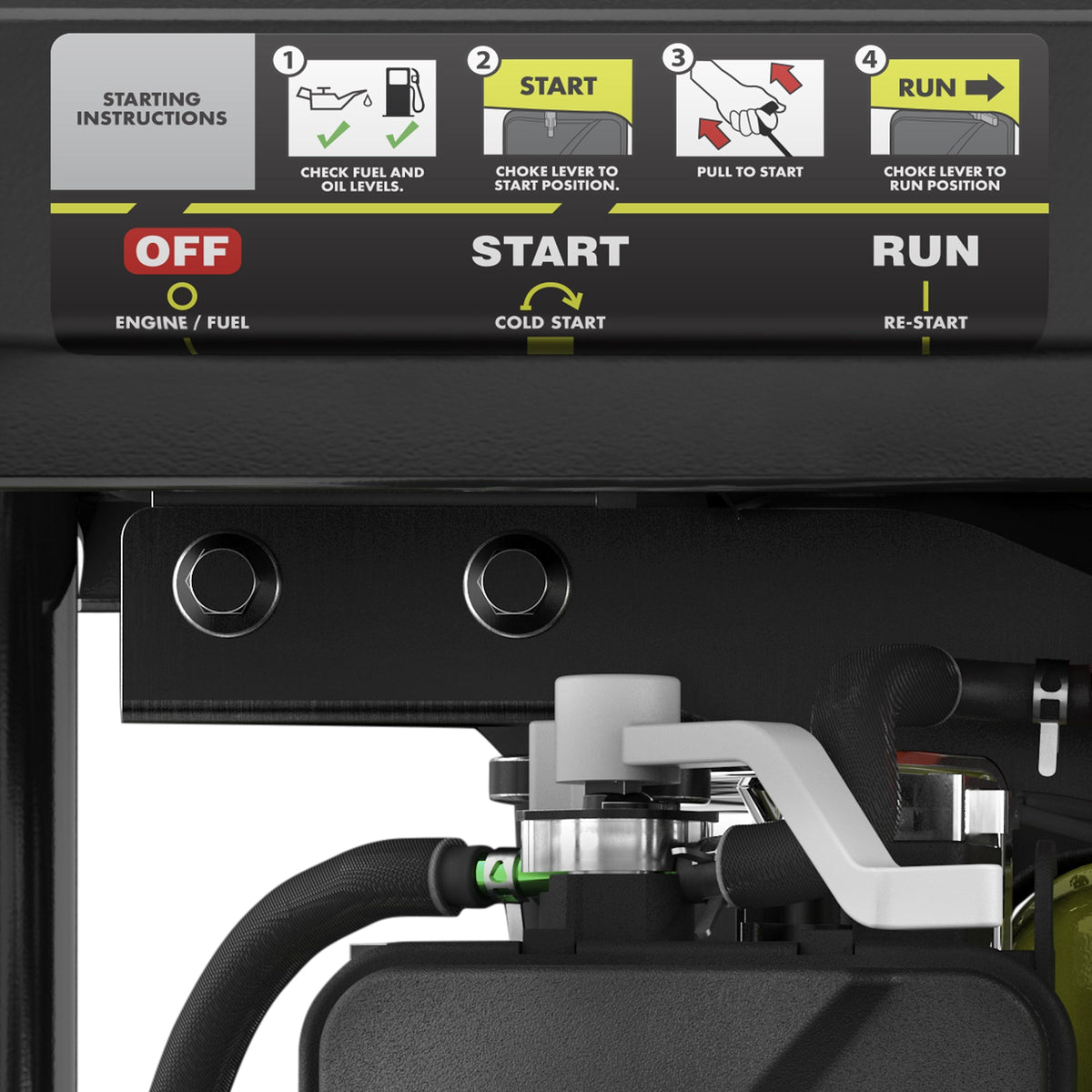 4000-Watt Inverter Generator with CO DETECT