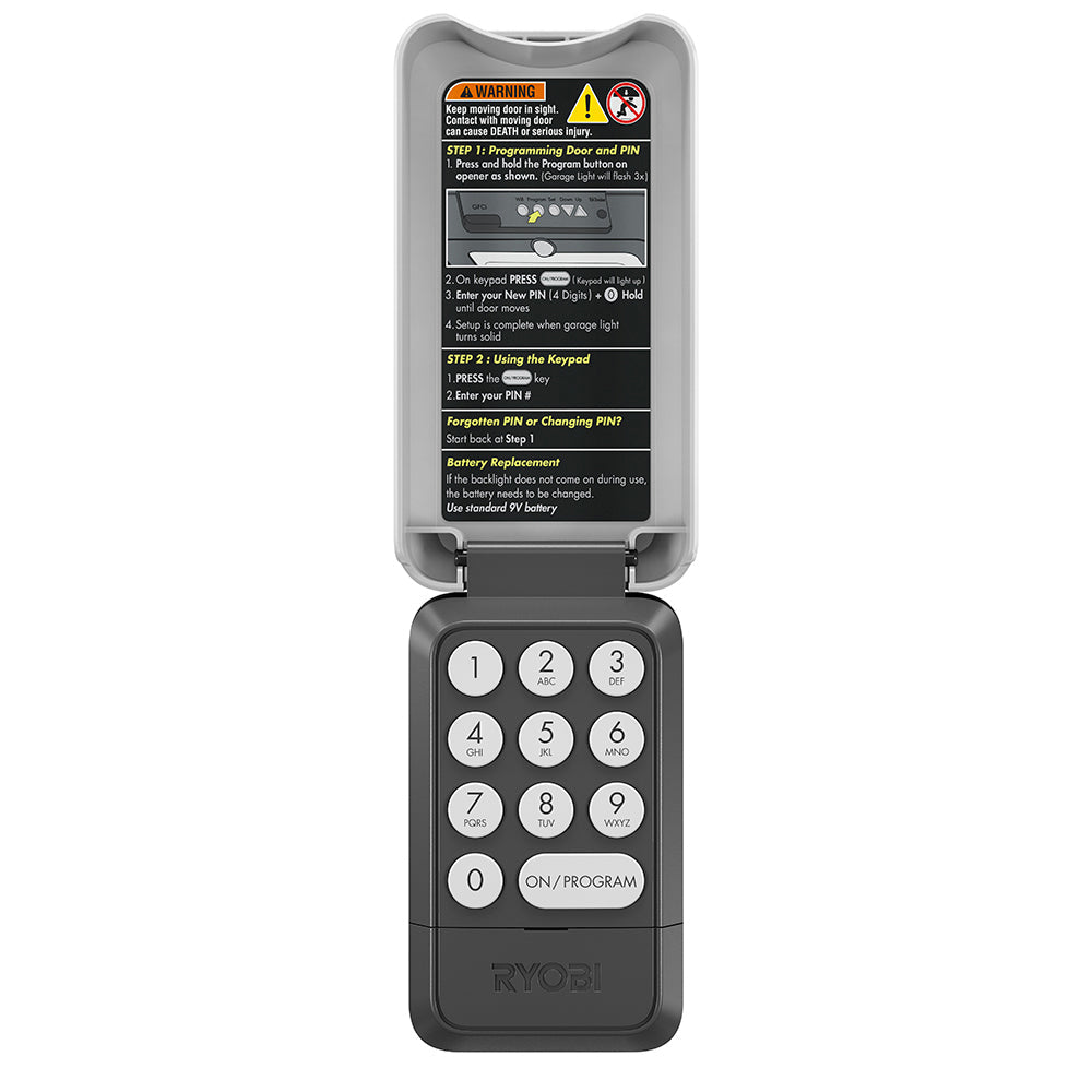 Garage Door Outdoor Keypad