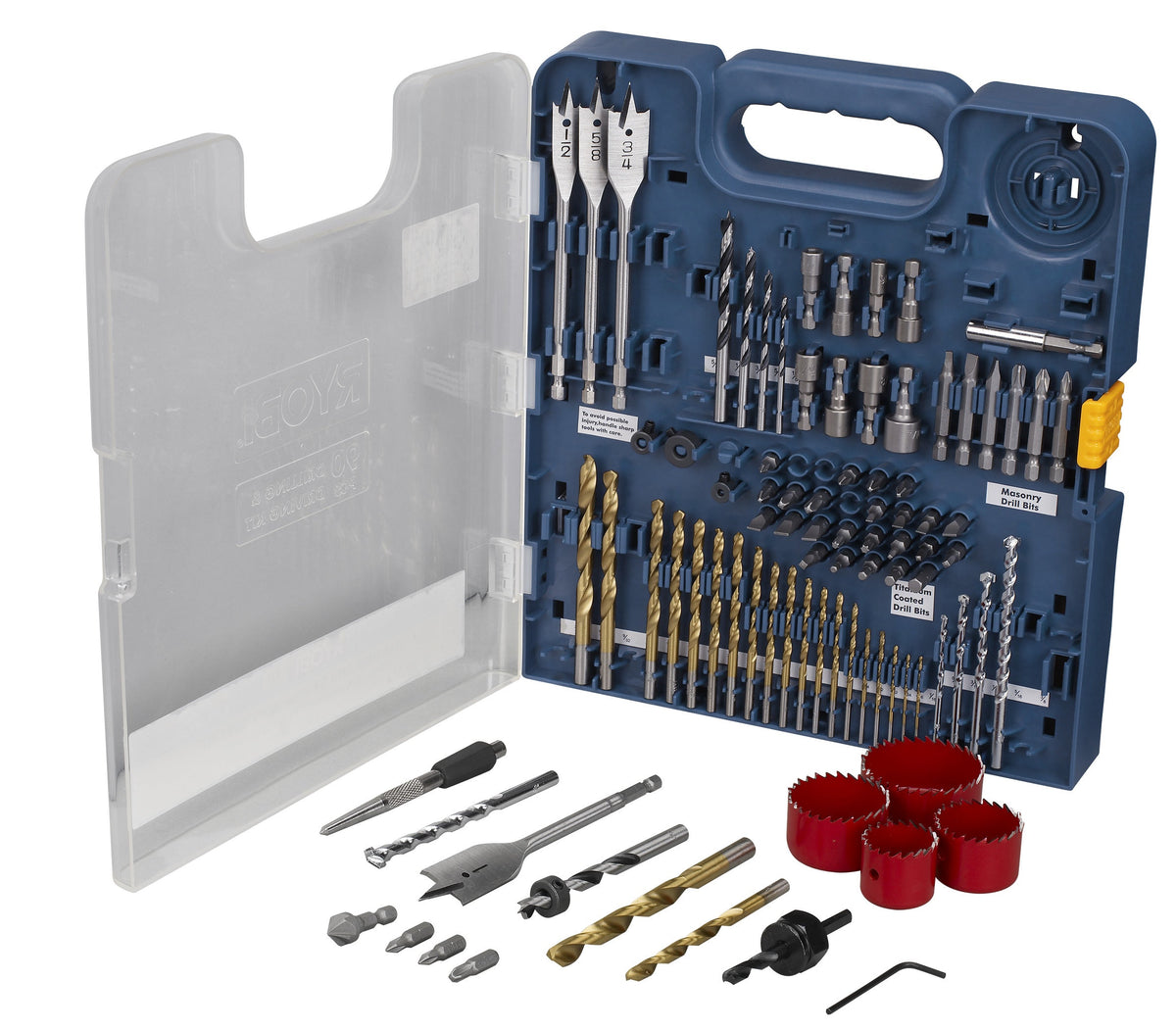 90 PC. Drilling and Driving Accessory Kit