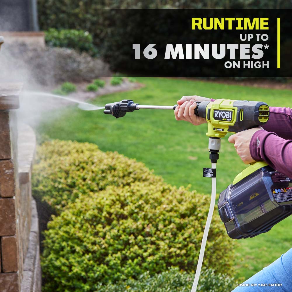 40V HP Brushless Power Cleaner Kit