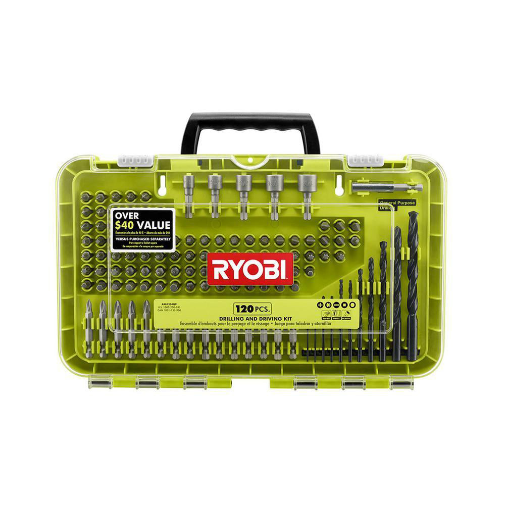 Black Oxide Drill and Drive Kit (120-Piece)