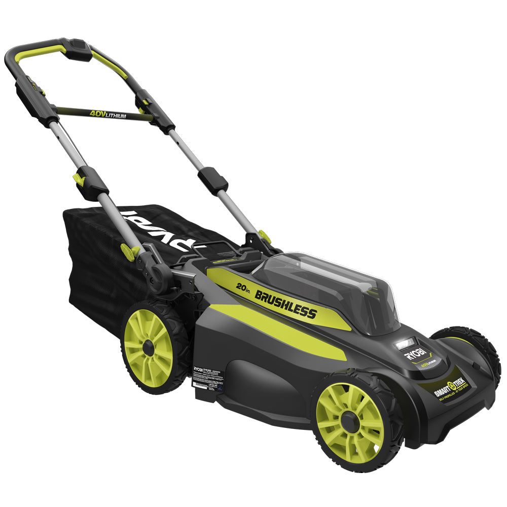 40V 20" BRUSHLESS SMART TREK Self-Propelled Mower WITH 6AH BATTERY & CHARGER