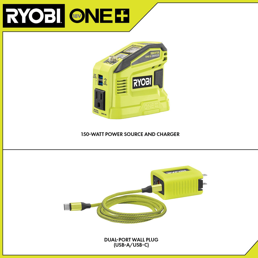 18V ONE+ 150-Watt Battery Power Source and Charger