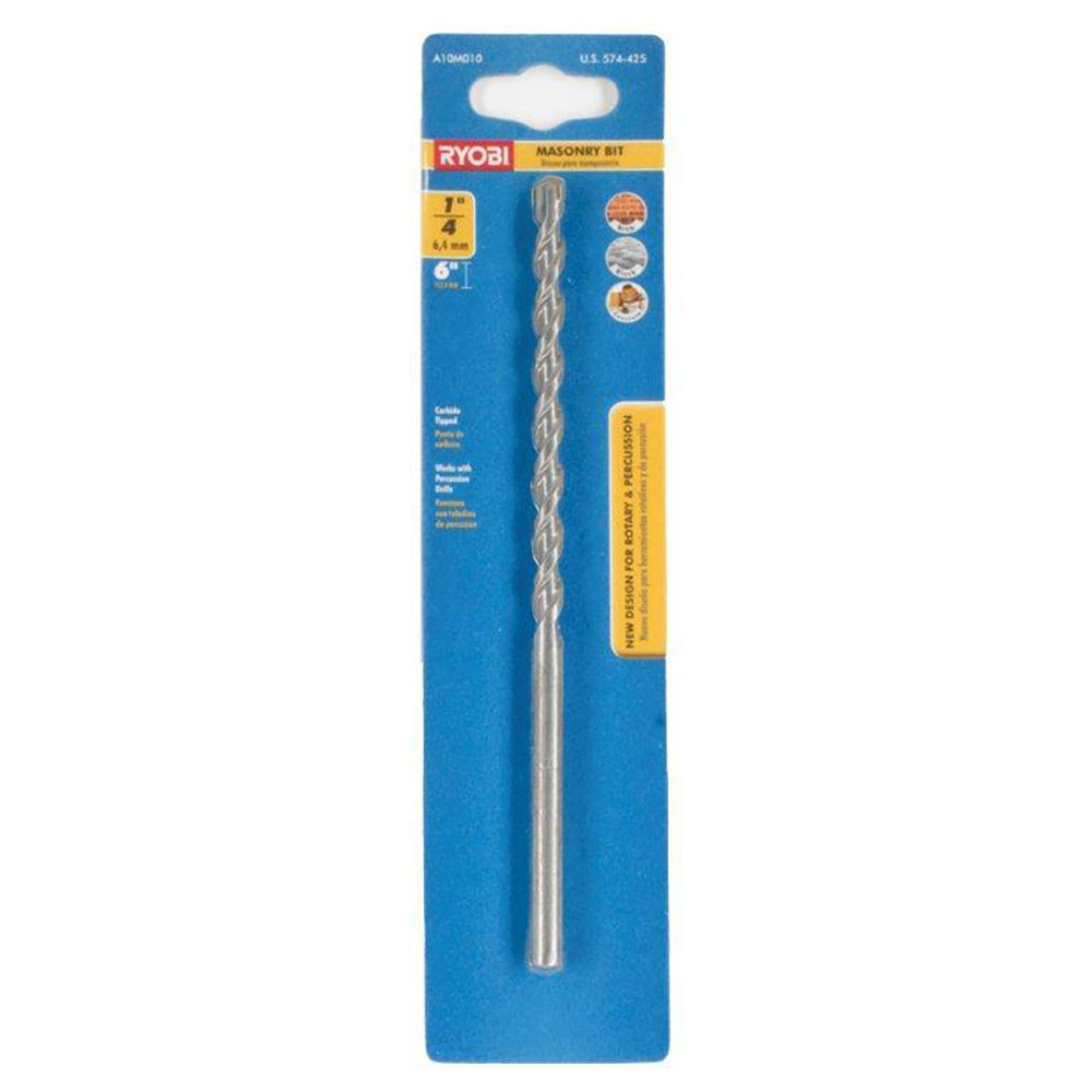 1/4" x 6" Masonry Bit