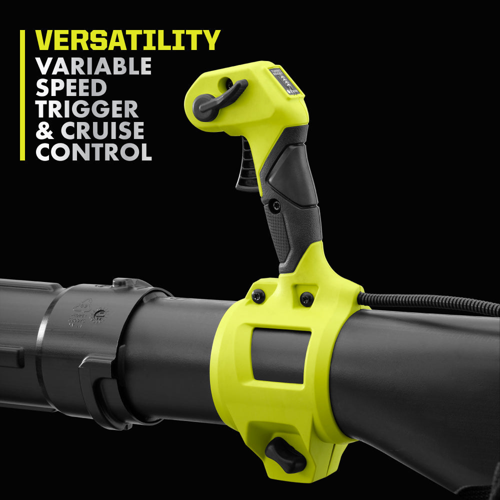 40V HP Brushless 730 CFM Backpack Blower Kit