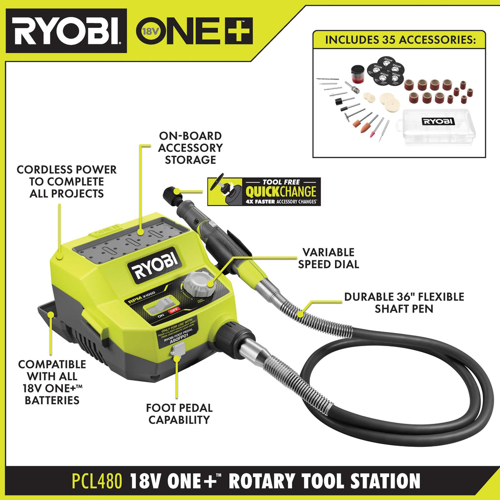 18V ONE+ Rotary Tool Station