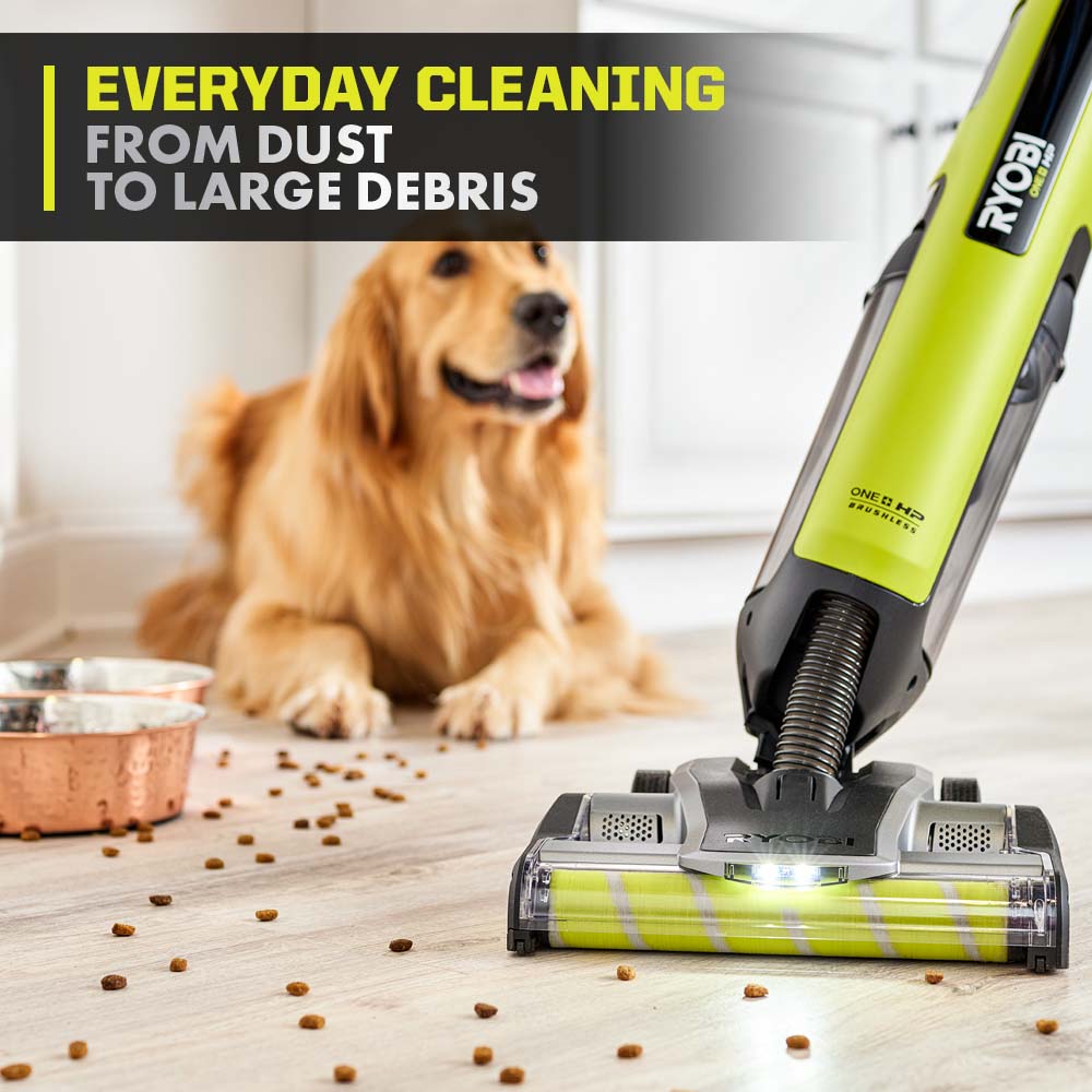 18V ONE+ HP Cordless High-Capacity Stick Vacuum Cleaner Kit with 4.0 Ah Battery and Charger