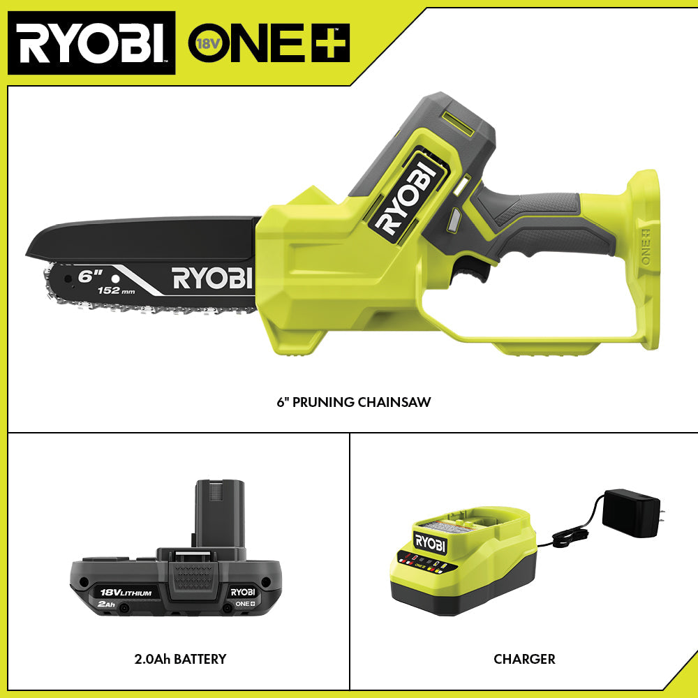 18V ONE+ 6" Pruning Chainsaw Kit
