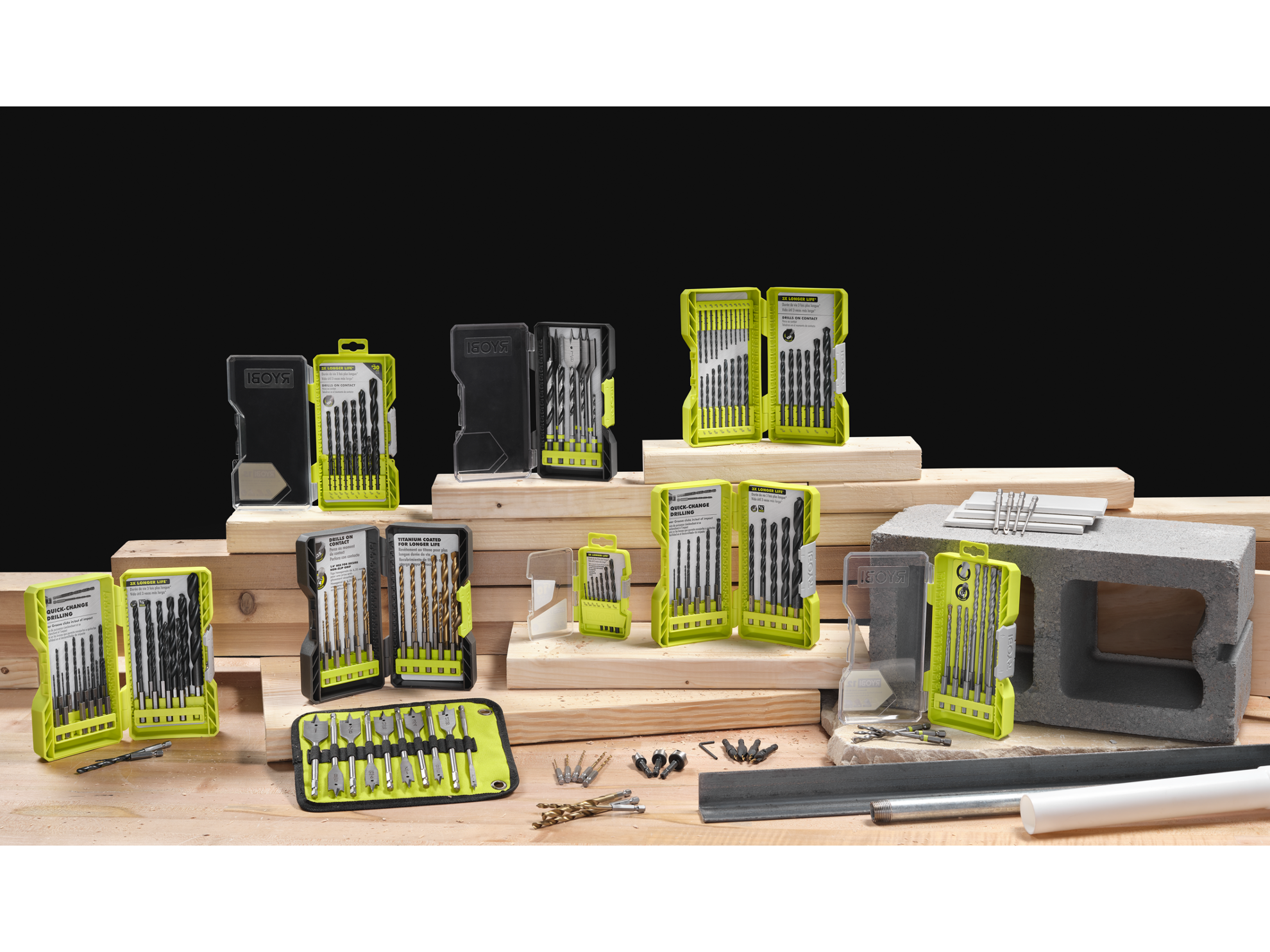 11 PC. Wood Drilling Kit