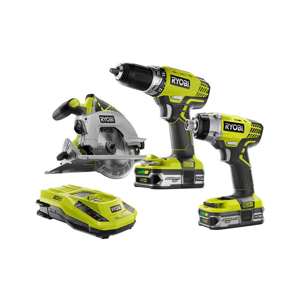 18V ONE+ Combo Kit (3-Tool)