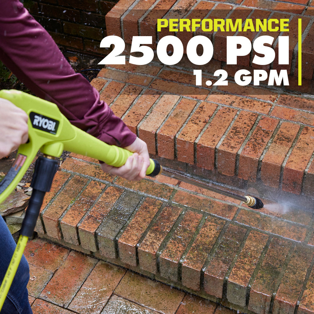 2500 PSI 1.2 GPM Brushless Electric Pressure Washer