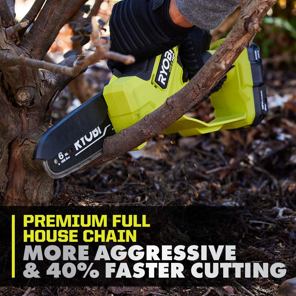 18V ONE+ HP 6" Compact Brushless Pruning Chainsaw