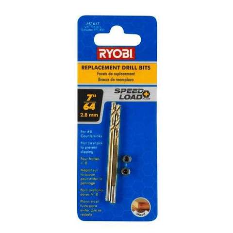 4 PC. 7/64" Replacement Drill Bits