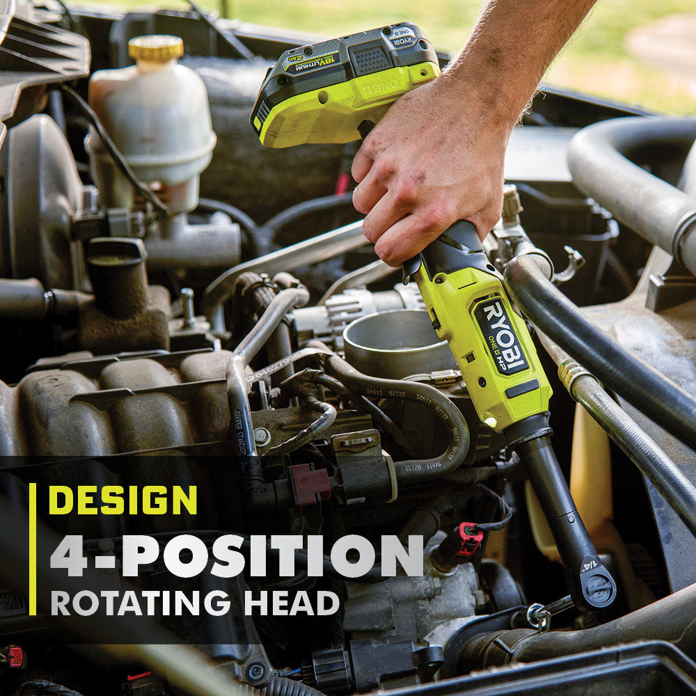 18V ONE+ HP Brushless 1/4" Extended Reach Ratchet