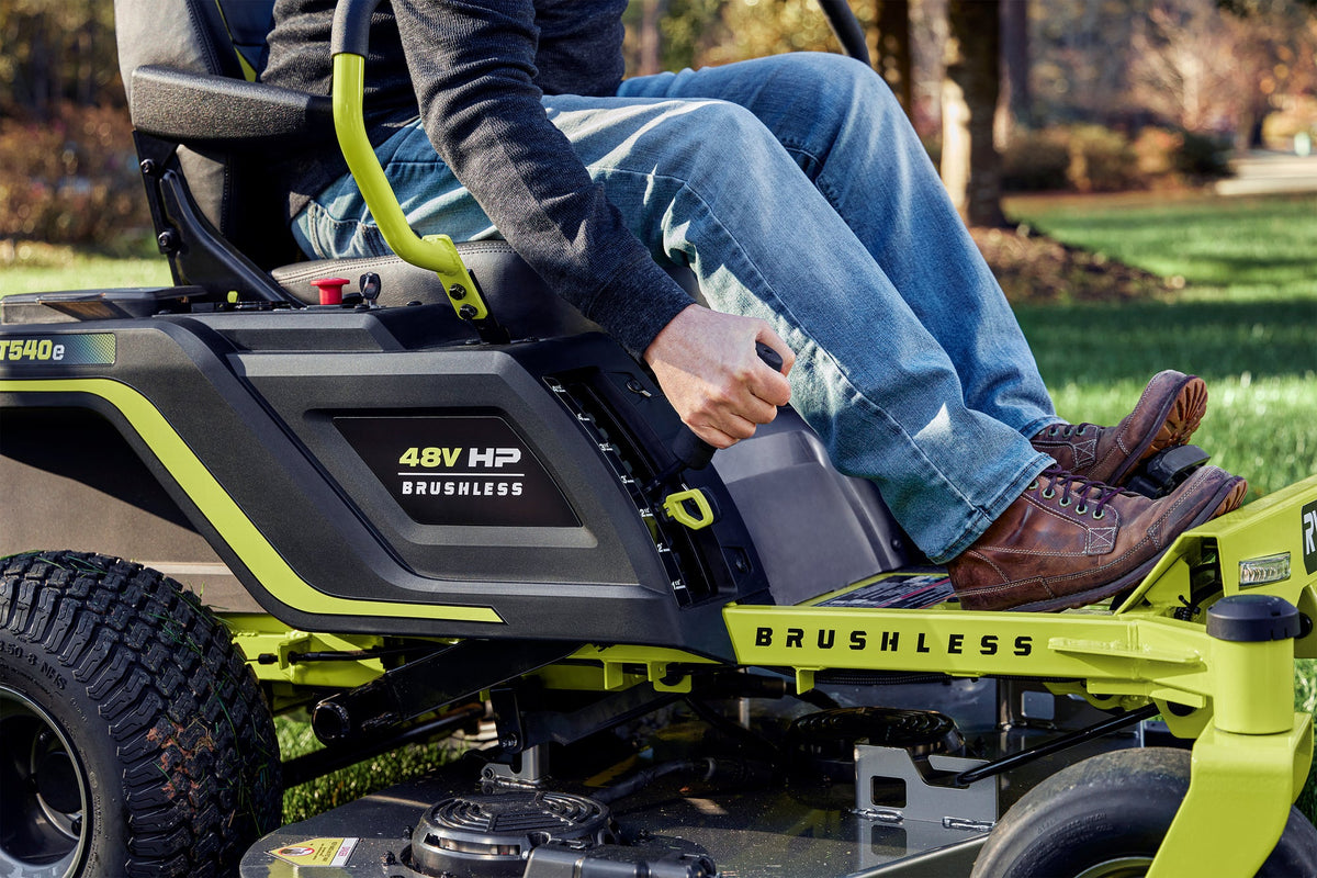 54" 115 Ah Zero Turn Electric Riding Lawn Mower