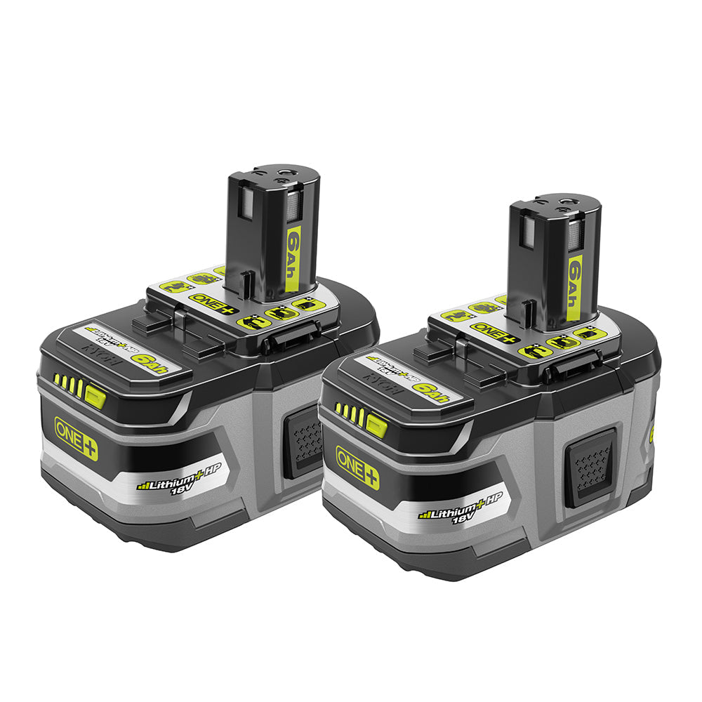 18V ONE+ LITHIUM+HP 6.0Ah High Capacity Battery 2-Pack