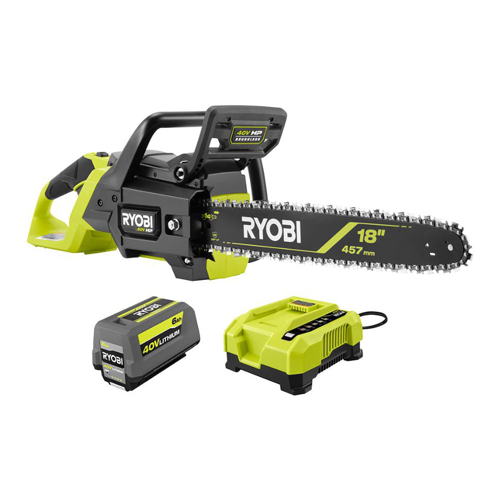 40V HP Brushless 18" Chainsaw Kit
