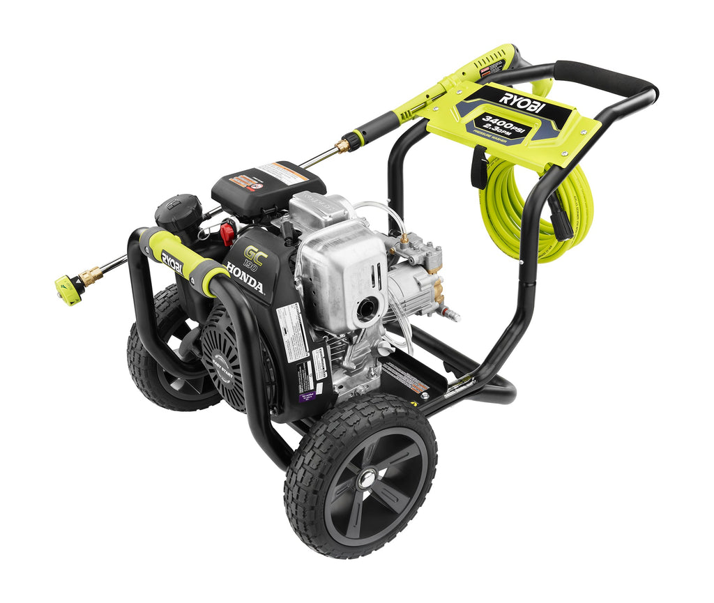 3400 PSI HONDA GC190 GAS PRESSURE WASHER With 16" Surface Cleaner