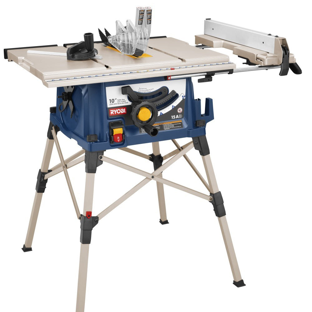 10" Portable Table Saw with Stand