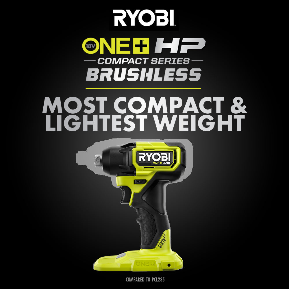 18V ONE+ HP Compact Brushless 1/4" Hex Impact Driver Kit