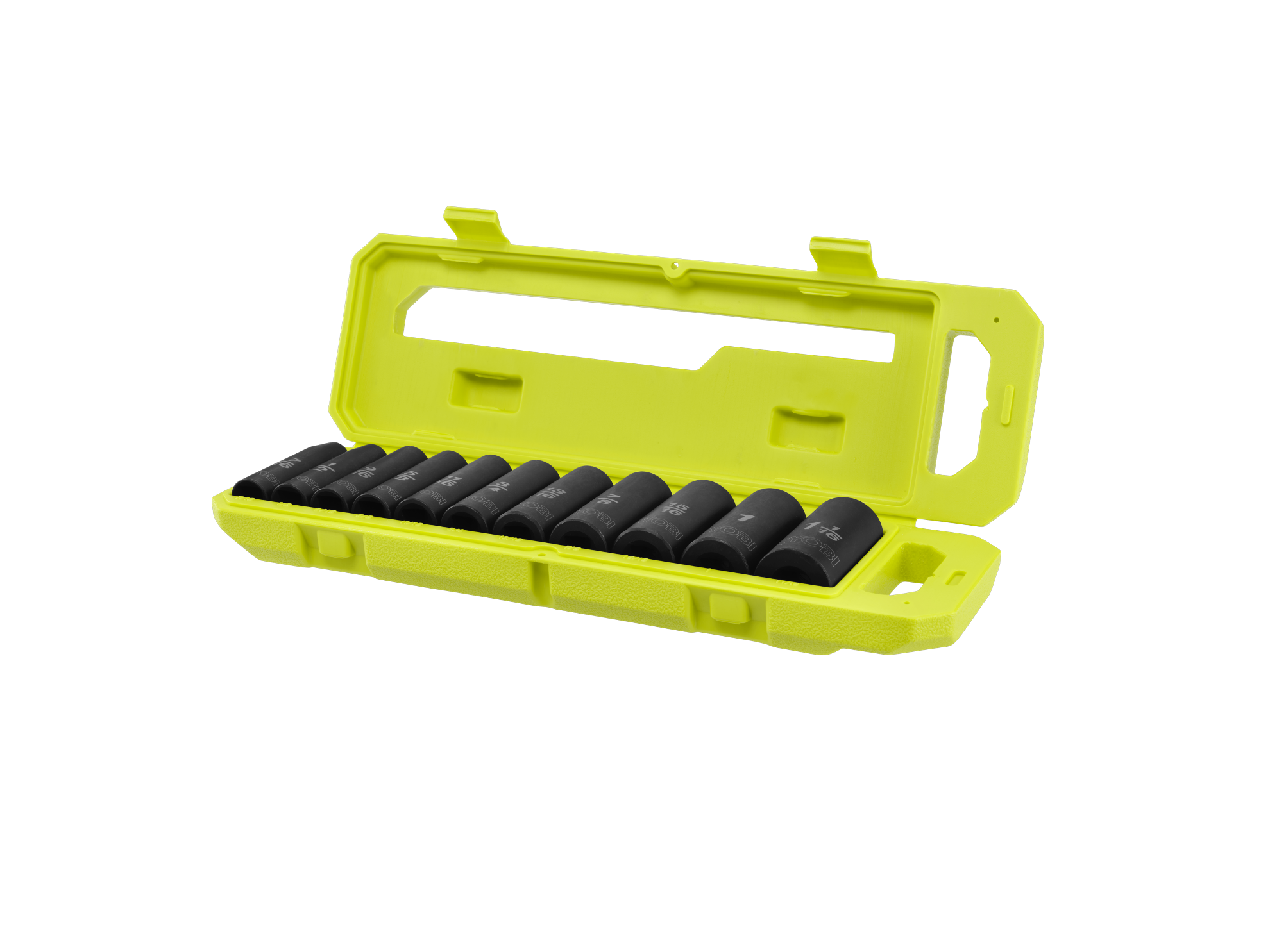 11 PC. Metric 1/2" Drive Deep Impact Socket Set