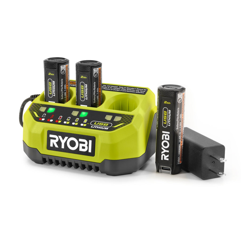USB Lithium 3-Port Charger