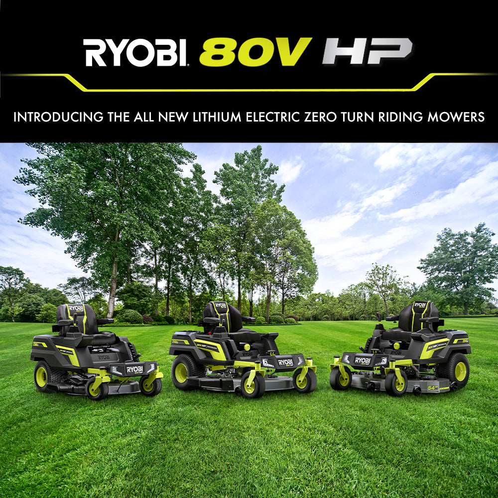 80V HP Brushless 42" Lithium Electric Zero Turn Riding Mower Kit