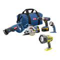 18V ONE+ Super Combo Kit (4-Tool) + Xenon Spotlight
