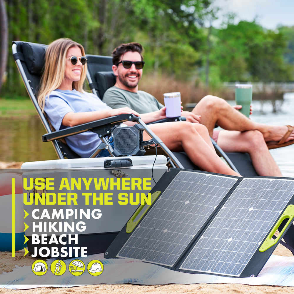 60-Watt Foldable Solar Panel