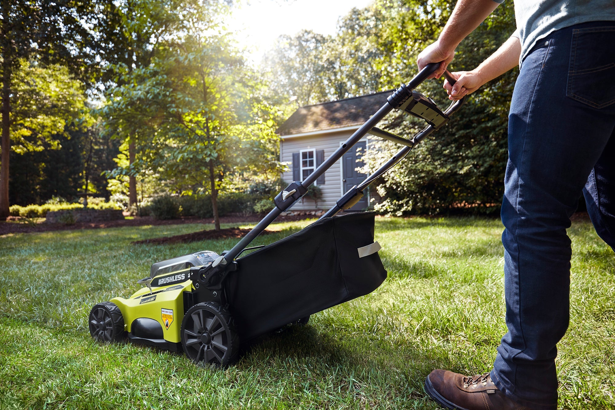 40V Brushless 20" Push Lawn Mower