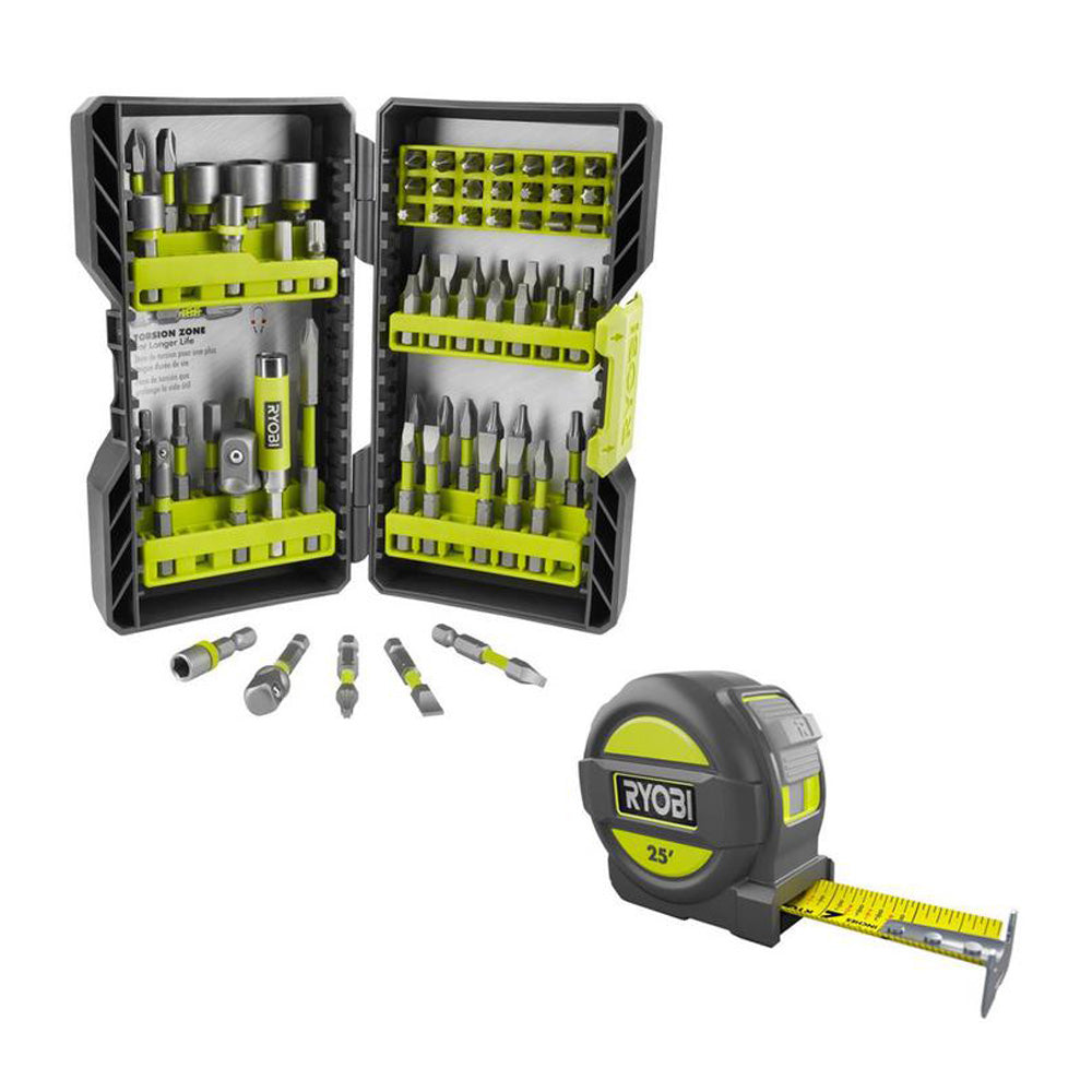 Impact Rated Driving Kit (70-Piece) with Bonus 25 FT. Tape Measure