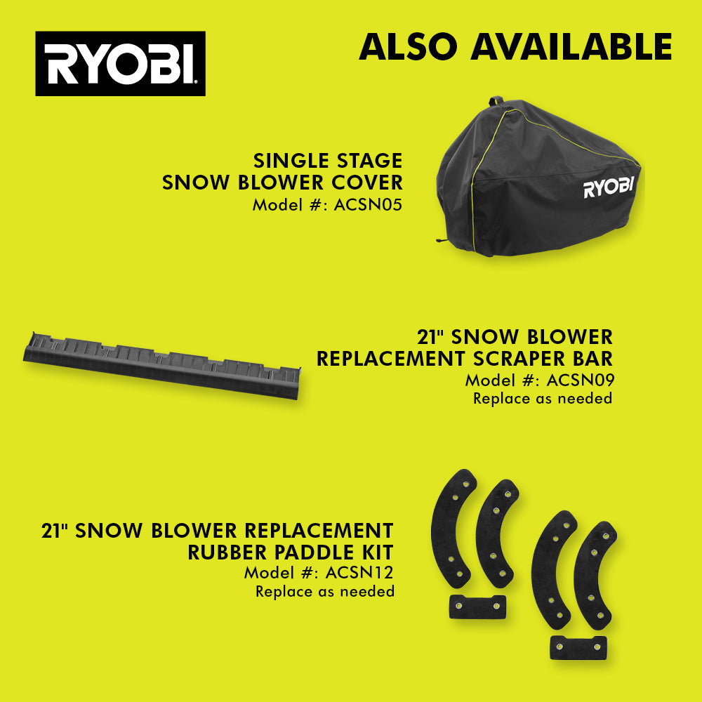 40V HP Brushless 21" Whisper Series Snow Blower Kit