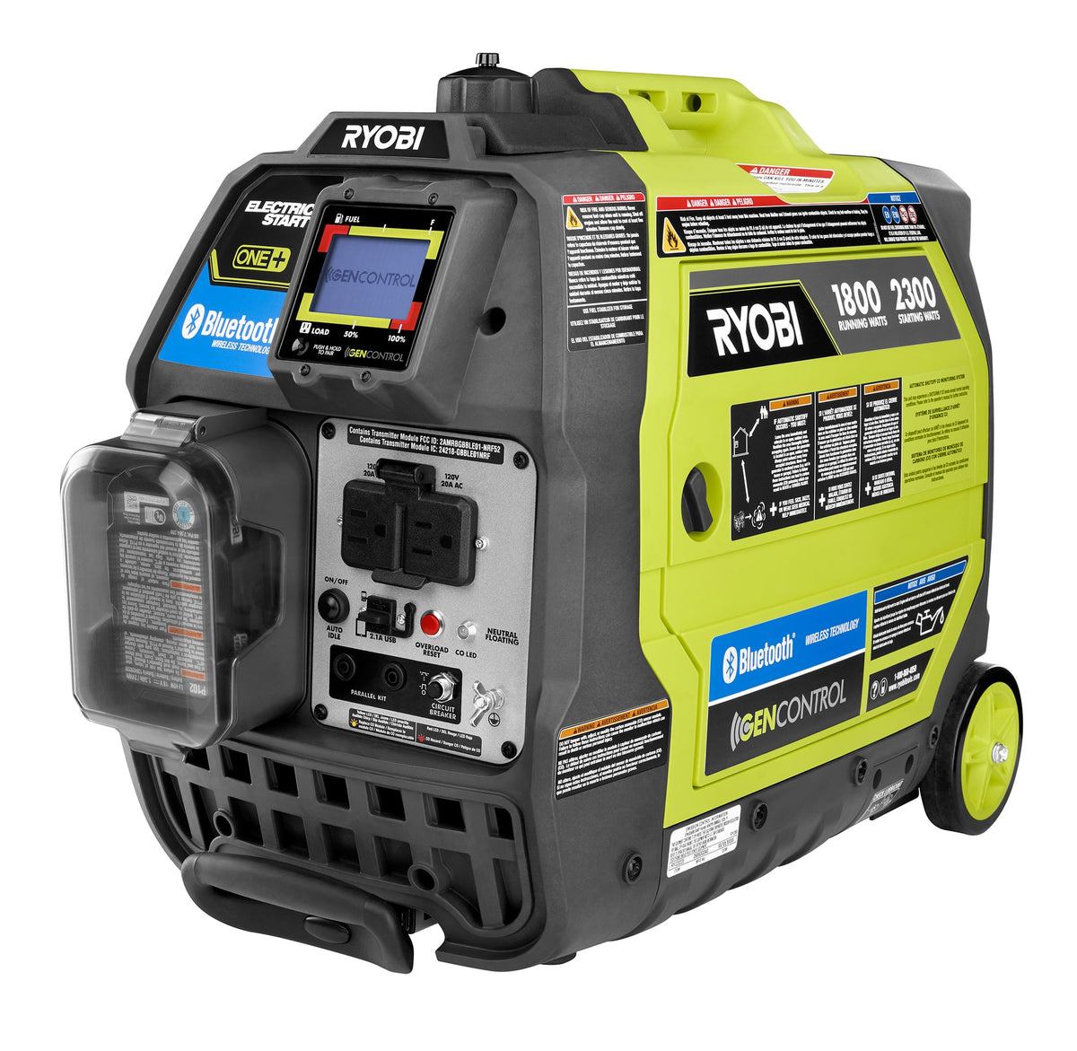 2300-Watt Bluetooth Inverter Generator with 18V ONE+ Electric Start