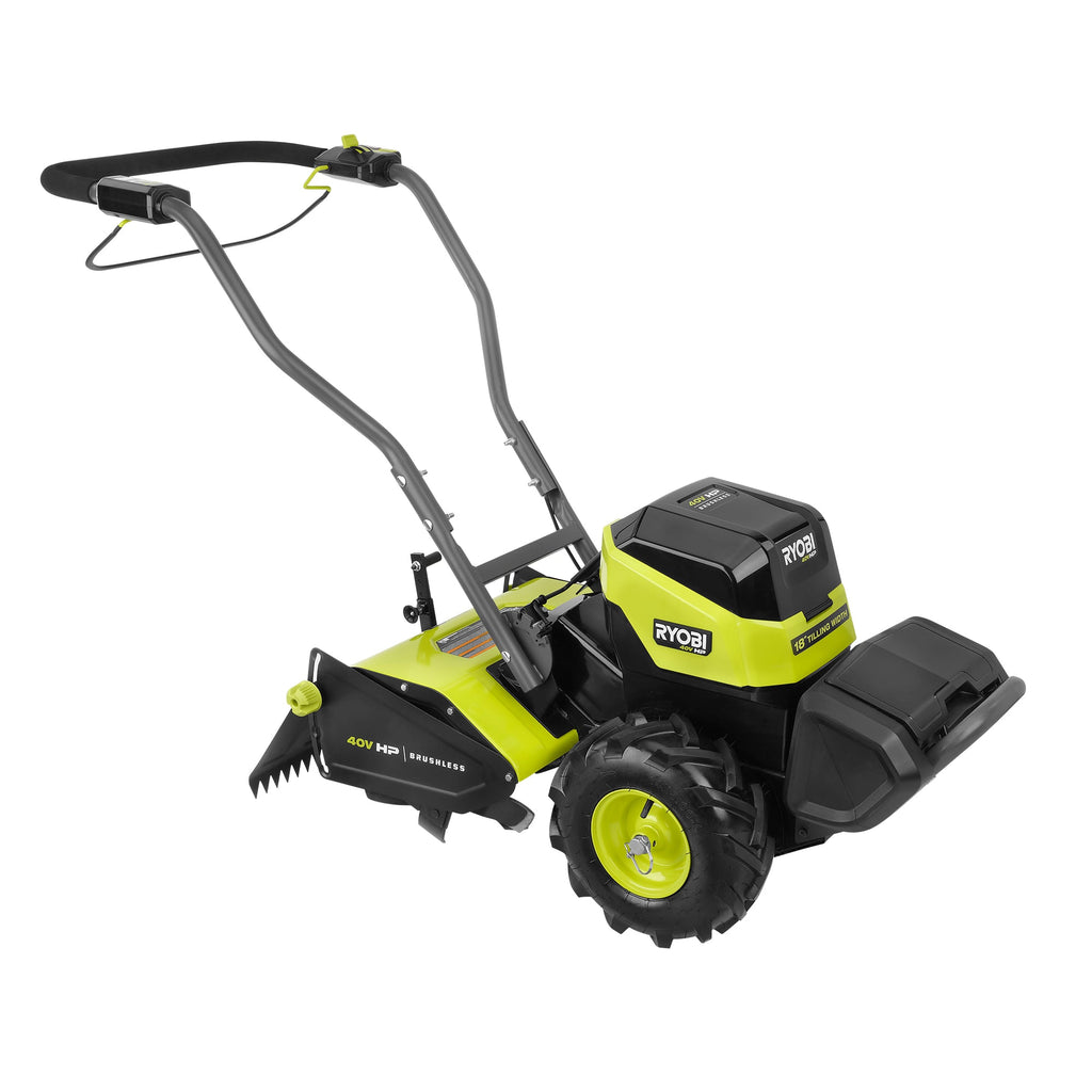 40V HP Brushless 18" Rear Tine Tiller Kit