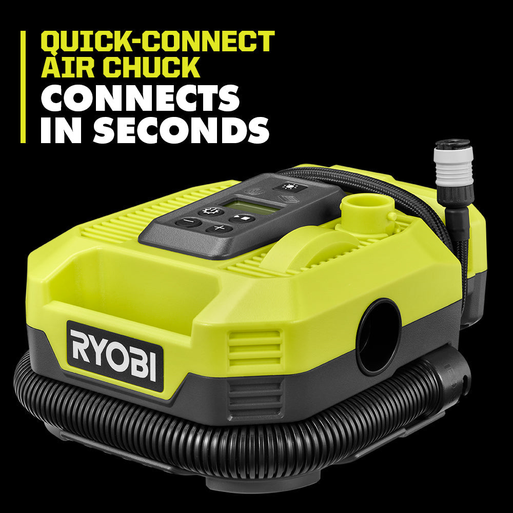 18V ONE+ Dual Function Digital Inflator/Deflator Kit