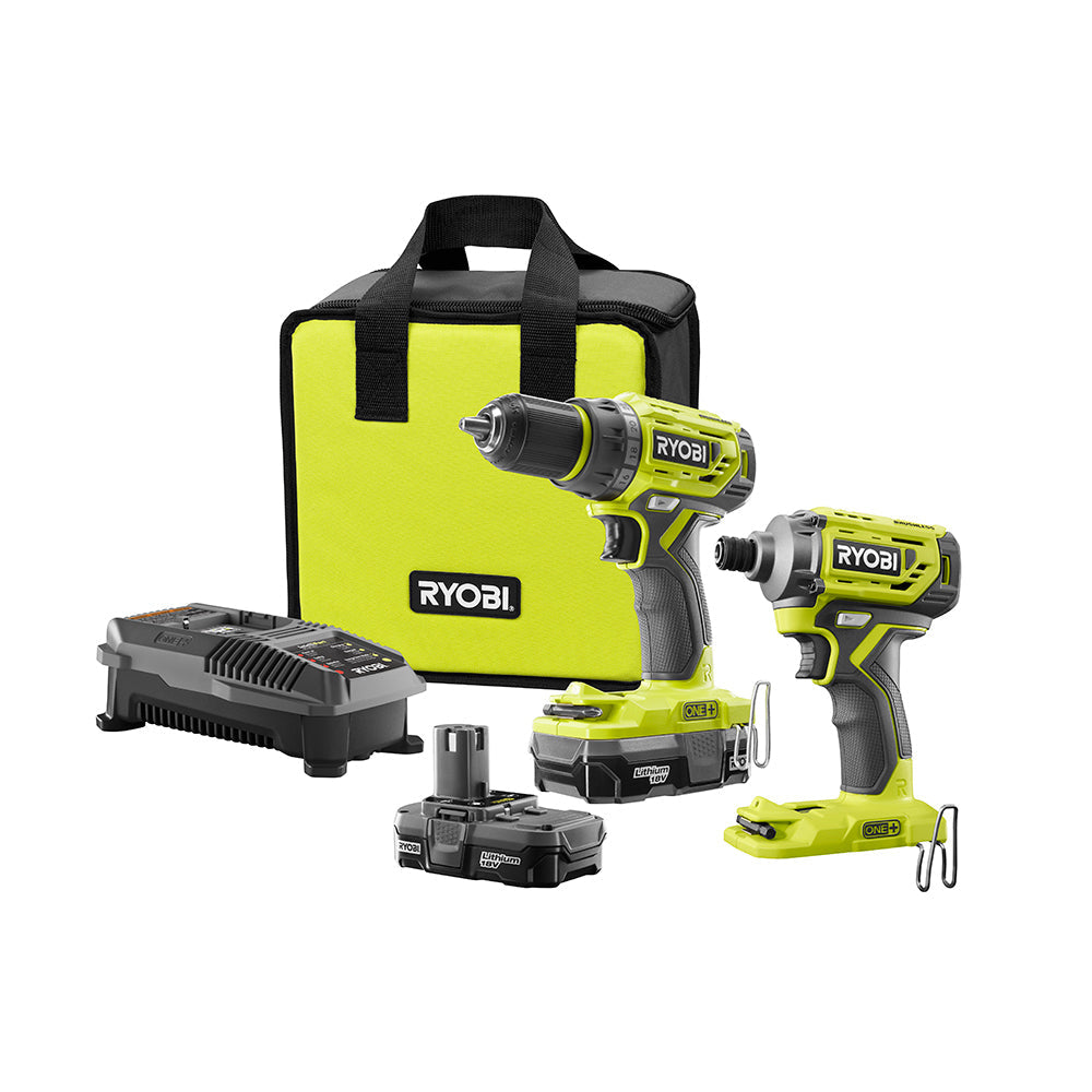 18V ONE+ Brushless Drill/Driver & Impact Driver Kit