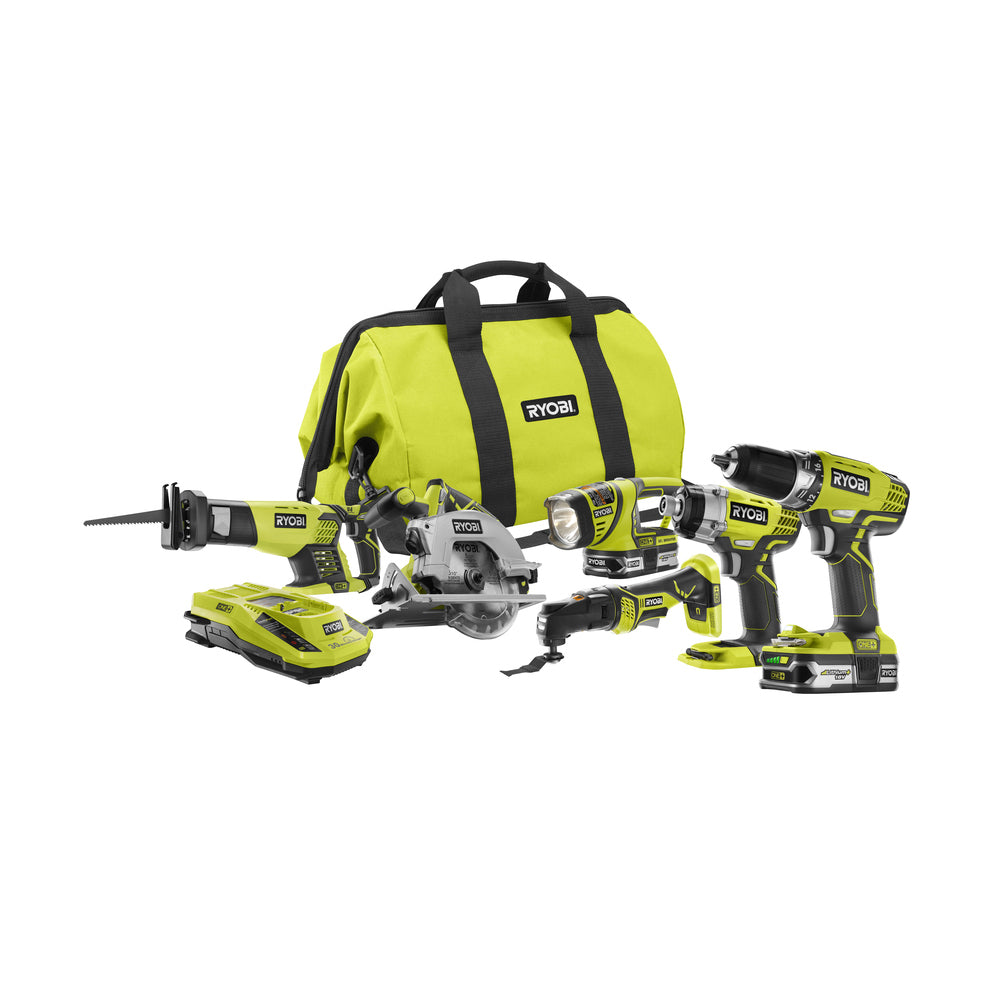 18V ONE+ 6 PC. LITHIUM+ Ultimate Combo Kit
